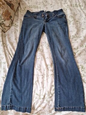 Catherine Malandrino Blue Stretchy Bootcut Jeans